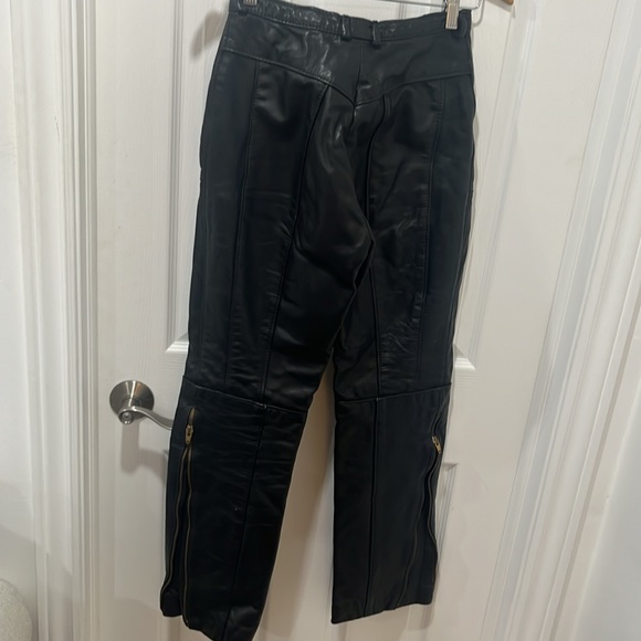 Cascadeur Solid leather biker pants - Picture 2 of 2